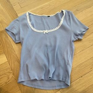 H&M blue shirt size medium
